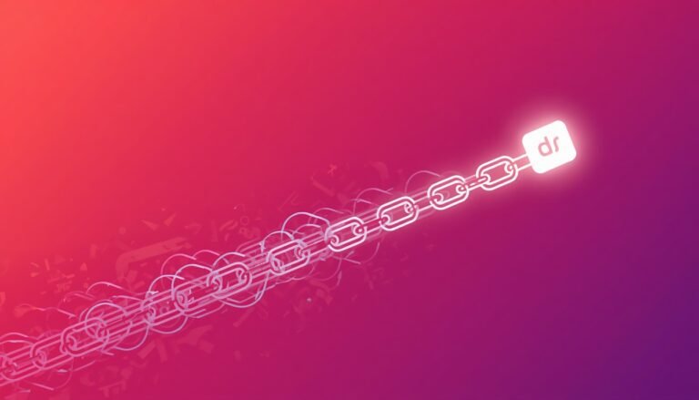 Free link shortener illustration showing long URL turning into a short link