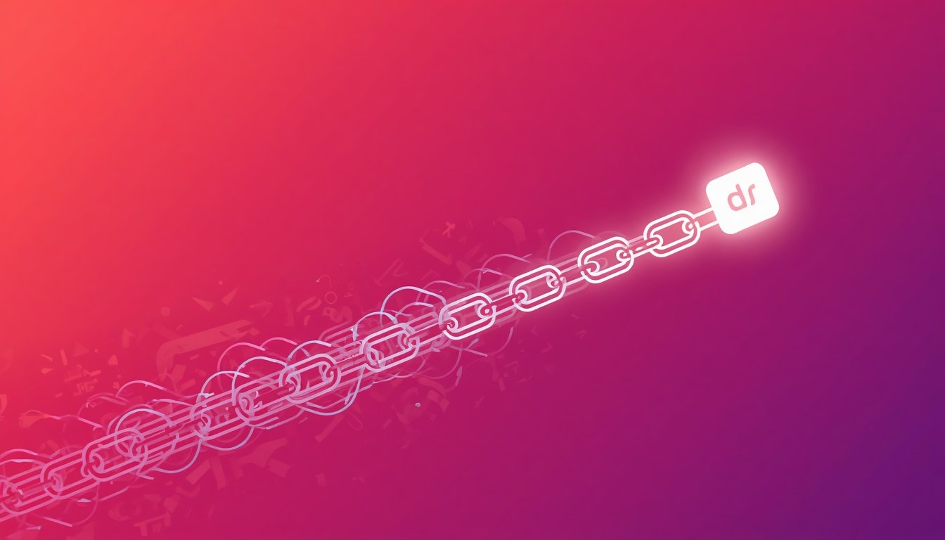 free link shortener with analytics turning a tangled long URL into a clean short link